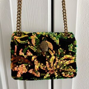 Kurt Geiger London Velvet Mini Kensington Bag